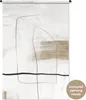 MuchoWow® Wandteppich Wandbehang Kunst - Farbe - Schwarz - Produktbild-Vorschau 1