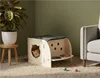 Zoofari Katzenhaus Katzenbett Kuschelhöhle Kissen inkl. Produktbild-Vorschau 3