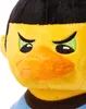 Close-up of a plush toy character's face. Voir les images du produit