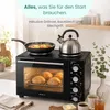 Emerio MO-125236.4 Emerio Ofen mit 2 Kochplatten Productafbeelding-voorbeeld 3