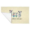 Mr. & Mrs. Panda Handtuch Koala Familie zwei - Gelb Pastell Produktbild-Vorschau 4
