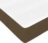 Łóżko Kontynentalne Z Materacem, Brązowe, Tkanina, 120X200 Podgląd zdjęcia produktu 8
