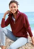 Elbsand Sweatjacke Alvis weinrot Größe L Produktbild-Vorschau 3