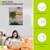 ARTland Leinwandbild Ansicht Les Andelys mit Insel Lucas. Produktbild-Vorschau 3