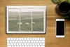 MuchoWow® Laptop Aufkleber Sticker Cover Durchschauen - Produktbild-Vorschau 2