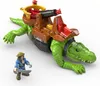 Imaginext Piraten, Laufendes Krokodil & Käpt'n Hook, Produktbild-Vorschau 1