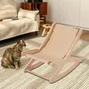 Verstellbares Katzenbett aus Sisal,faltbare Katzenliege Produktbild-Vorschau 6