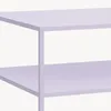 Tavolino 'Solund' in acciaio 90 x 60 x 45 cm viola Anteprima dell’immagine prodotto 9