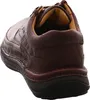 A close-up, side view of a brown leather shoe. Anteprima dell’immagine prodotto