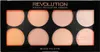 A makeup palette with eight blush shades. Produktbild-Vorschau