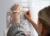 Magnetická Tabule na Zeď Skleněná - Memo Board Kleněnou Náhled obrázku produktu 5