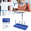 Support pour bobines de machine à coudre, bleu, plastique Voir les images du produit 5