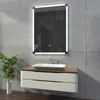 Badspiegel mit LED Beleuchtung und Touch-Schalter - Riga - Produktbild-Vorschau 2