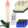 DEUBA® Set 30 Candele a LED Albero di Natale Multicolore Anteprima dell’immagine prodotto 9