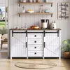 Sweiko Sideboard mit Stauraum, 137 cm breiter Seitenschrank Produktbild-Vorschau 11