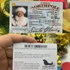 3 Stück Weihnachtsmann-Karte, Flugschein, Heiligabend, Produktbild-Vorschau 3