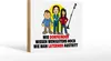 Holzschild Spruch 18x12cm Dorfkind wie man Laterne austritt Produktbild-Vorschau 2