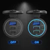 12V Auto Dual USB C Steckdose 3.0 QC PD Einbau Buchse Produktbild-Vorschau 17