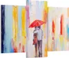 Bild auf Leinwand - Leinwandbild - Liebhaber Regenschirm - Produktbild-Vorschau 1
