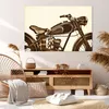 Bild auf Leinwand - Leinwandbild - motor retro - 120x80cm - Produktbild-Vorschau 7