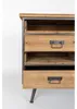 White Label Living Damian, Eisen, MDF-Platten, Gehärtetes Produktbild-Vorschau 5