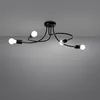 Lustr LEVAR černý 4xE27 15W ocel 32x47x75cm Sollux Lighting Náhled obrázku produktu 9