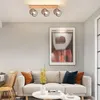 ZMH Spot de plafond 3 flammes bois E14 lampe de cuisine LED Voir les images du produit 7