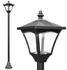 Outsunny Solar Laterne Gartenlaterne Gartenleuchte mit LED Produktbild-Vorschau 1