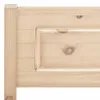 vidaXL Lit en bois massif pin 140x200 cm Voir les images du produit 4