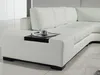 Ledersofa Designer Sofa U Form Wohnlandschaft Couch Polster Produktbild-Vorschau 2
