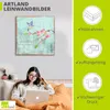 ARTland Leinwandbild Vogelgezwitscherwetter Größe: 50x50 cm Produktbild-Vorschau 3