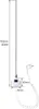 A diagram of an electric towel rail with dimensions and power rating indicated. Anteprima dell’immagine prodotto