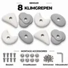MAMOI® Klimgrepen, set klimstenen voor de muur, binnen- en Productafbeelding-voorbeeld 5