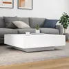 vidaXL Couchtisch Weiß 100x100x31 cm Holzwerkstoff Produktbild-Vorschau 3