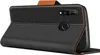 A black flip case for a Huawei P30 Lite phone is shown from the back, with the camera module and fingerprint sensor visible. Anteprima dell’immagine prodotto