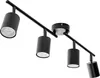 BELIANI 4-punktowa lampa sufitowa czarna metalowy klosz Podgląd zdjęcia produktu 7