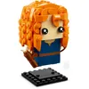A LEGO BrickHeadz figure of Merida from Disney Pixar's Brave, shown with her bow and arrow accessory and a display stand. Produktbild-Vorschau