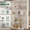 UnboxG Glasvitrine Standvitrine 4 Lagen Vitrinenschrank Produktbild-Vorschau 8