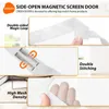 Magnetická síť proti hmyzu na dveře, ochranná, odolná, Náhled obrázku produktu 5