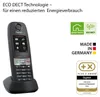 Gigaset E630 Téléphone sans fil noir Voir les images du produit 19