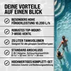Sandfilteranlage für Pool AQUA 10 200 l/h, blau Produktbild-Vorschau 2