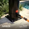 Douche solaire AREBOS 40 L noire avec thermomètre – Douche Voir les images du produit 7