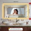 WISFOR LED Badspiegel 120x70 cm mit Beleuchtung, 3 Produktbild-Vorschau 8