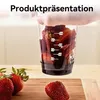 Erdbeerschneider Obstschneider aus Edelstahl, manueller Produktbild-Vorschau 6