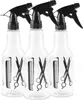set di 3 flaconi spray per parrucchieri - spruzzatore Anteprima dell’immagine prodotto 1