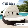 Casaria Isola Prendisole Polyrattan Ø230 Baldacchino Anteprima dell’immagine prodotto 5