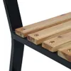 vidaXL Zahradní lavička 120 cm Dřevo Náhled obrázku produktu 4