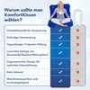 Premium Orthopädisches Kuschelkissen | XXL Körperkissen | Produktbild-Vorschau 2