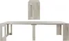 Ausziehbarer Esstisch Dguigo, Ausziehbare Konsole bis zu 12 Produktbild-Vorschau 5