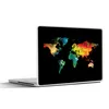 MuchoWow® Laptop Aufkleber Sticker Cover Weltkarte - Produktbild-Vorschau 1